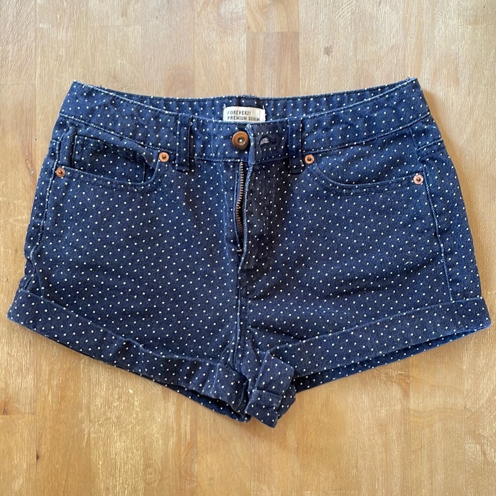 Forever 21 polka dot shorts